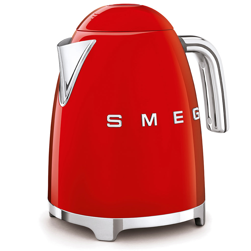 Smeg 50's Retro Style Aesthetic 7-Cup Electric Kettle, Red - Kitchen Universe