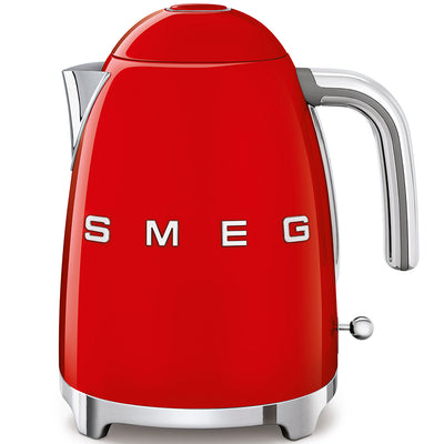 Smeg 50's Retro Style Aesthetic 7-Cup Electric Kettle, Red - Kitchen Universe