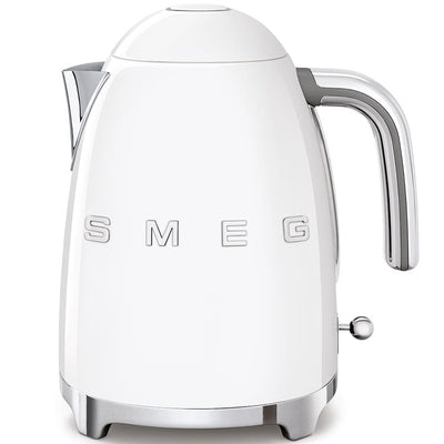 Smeg 50's Retro Style Aesthetic 7-Cup Electric Kettle, White - Kitchen Universe