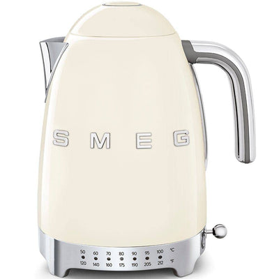 Smeg 50's Retro Style Variable Temperature 7-Cup Electric Kettle, Cream - Kitchen Universe