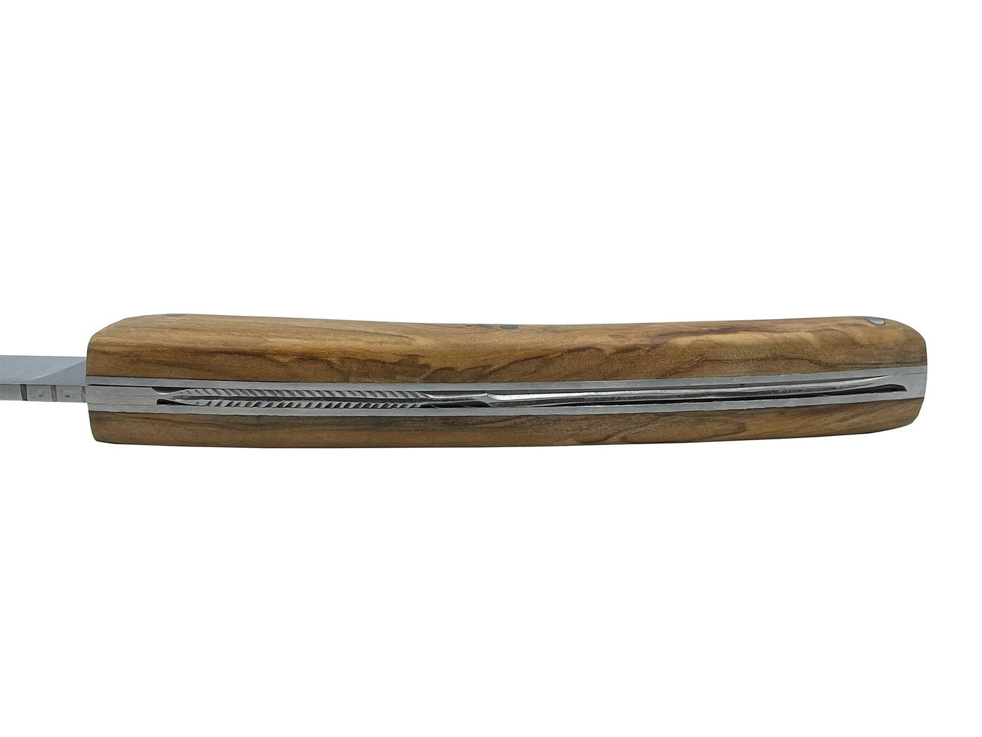 Arbalete Genes David Luxury Fully Forged Steak Knives 6-Piece Set With Full Olivewood Handles, 4.25-Inches - Kitchen Universe