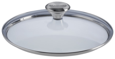 Le Creuset Toughened Nonstick PRO Glass Lid with Stainless Steel Knob, 9.5-Inches - Kitchen Universe