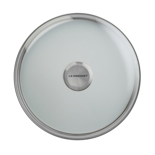 Le Creuset Toughened Nonstick PRO Glass Lid with Stainless Steel Knob, 8-Inches - Kitchen Universe