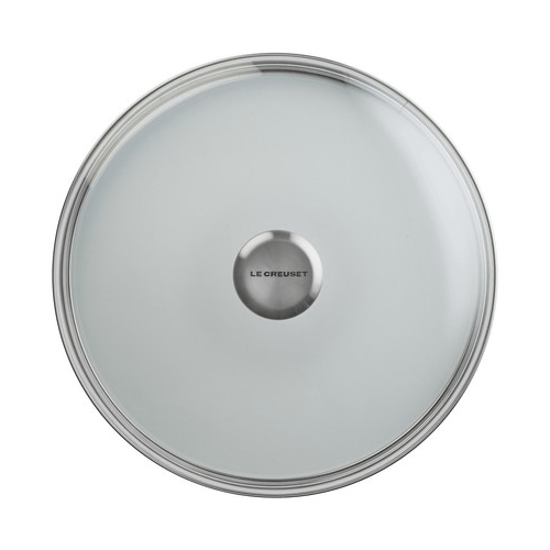 Le Creuset Toughened Nonstick PRO Glass Lid with Stainless Steel Knob, 11-Inches - Kitchen Universe