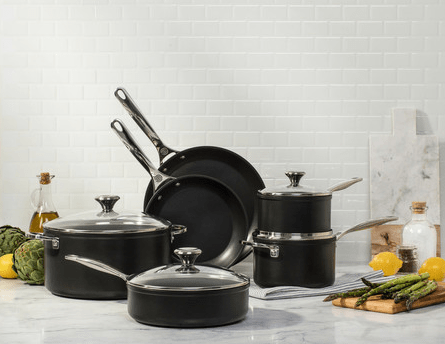 Le Creuset Toughened Nonstick PRO 10-Piece Cookware Set - Kitchen Universe