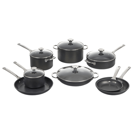 Le Creuset Toughened Nonstick PRO 13-Piece Cookware Set - Kitchen Universe