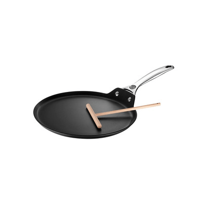 Le Creuset Toughened Nonstick PRO Crepe Pan with Rateau, 11-Inches - Kitchen Universe