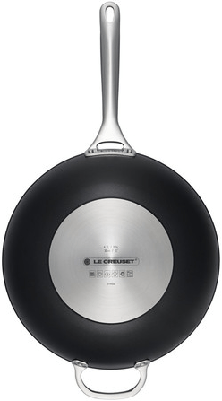 Le Creuset Toughened Nonstick PRO Stir Fry Pan with Helper Handle, 12-Inches - Kitchen Universe