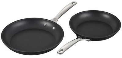 Le Creuset Toughened Nonstick PRO Fry Pan 2 Piece Set, 9.5-in. and 11-Inches - Kitchen Universe