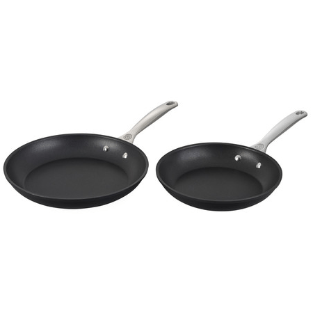 Le Creuset Toughened Nonstick PRO Fry Pan 2 Piece Set, 9.5-in. and 11-Inches - Kitchen Universe