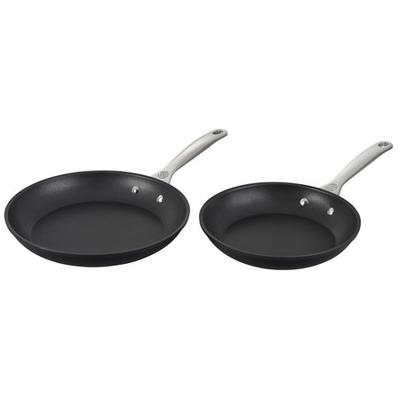Le Creuset Toughened Nonstick PRO Fry Pan 2 Piece Set, 9.5-in. and 11-Inches - Kitchen Universe
