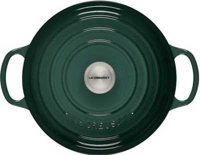 Le Creuset Signature Enameled Cast Iron Braiser, 3.5-Quart, Artichaut - Kitchen Universe