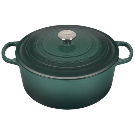 Le Creuset Signature Enameled Cast Iron French / Round Dutch Oven, 9-Quart, Artichaut - Kitchen Universe