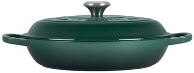 Le Creuset Signature Enameled Cast Iron Braiser, 3.5-Quart, Artichaut - Kitchen Universe