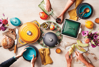 Le Creuset Heritage Stoneware Square Casserole With Lid, 2.5-Quart, Artichaut - Kitchen Universe