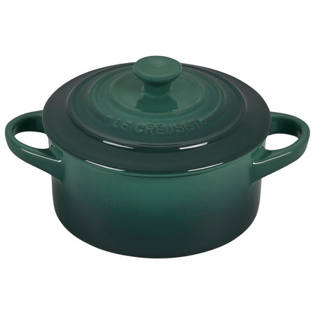 Le Creuset Stoneware Mini Round Cocotte, 8-Ounces, Artichaut - Kitchen Universe