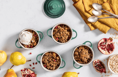 Le Creuset Stoneware Mini Round Cocotte, 14-Ounces, Artichaut - Kitchen Universe