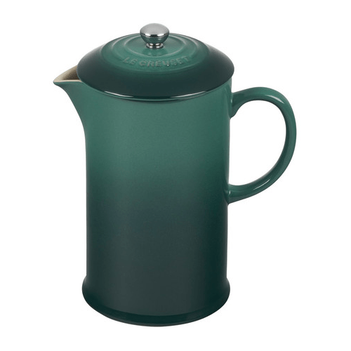 Le Creuset Stoneware French Press, 34-Ounces, Artichaut - Kitchen Universe