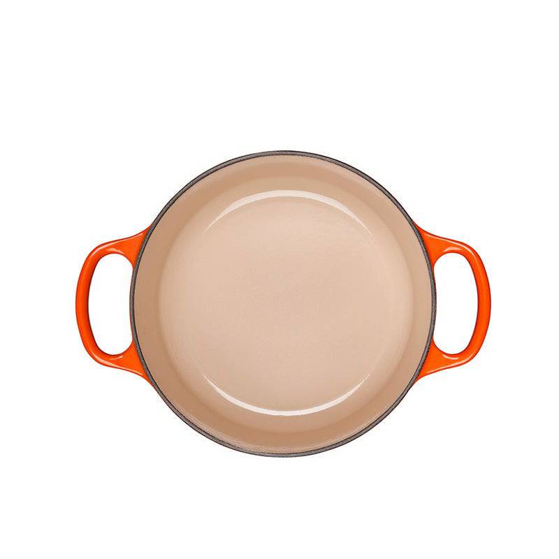 Le Creuset Signature Enameled Cast Iron French / Round Dutch Oven, 2 qt. Flame - Kitchen Universe