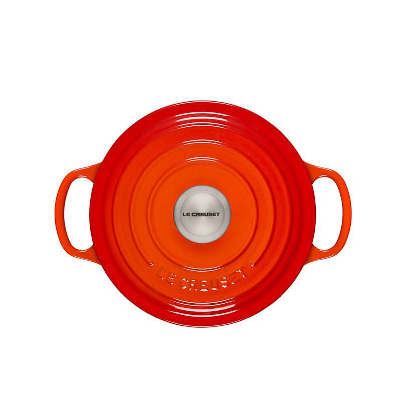 Le Creuset 2 Qt. Fleur Embossed Round Dutch Oven - 100% Exclusive