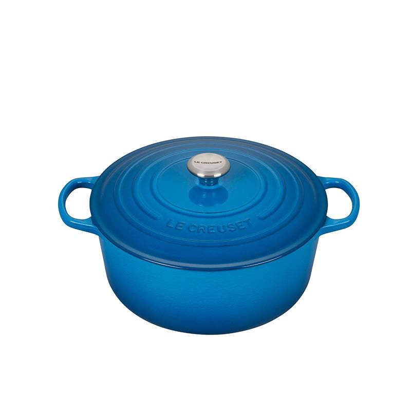 Le Creuset Signature Enameled Cast Iron French / Round Dutch Oven, 9 qt. Marseille - Kitchen Universe