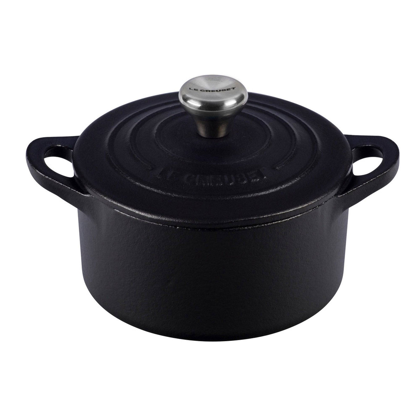 Le Creuset Enameled Cast Iron Mini Cocotte, 1/3-Quart, Licorice - Kitchen Universe