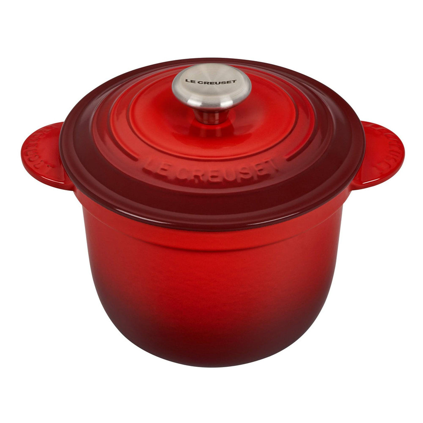 Le Creuset Enameled Cast Iron Rice Pot with Lid & Stoneware Insert, 2.25  qt., Marseille