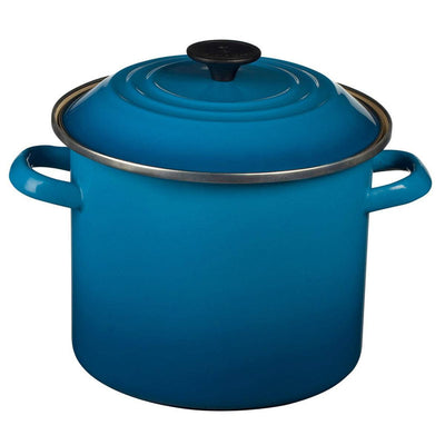 Le Creuset Enameled on Steel Stockpot, 6-Quart, Marseille - Kitchen Universe