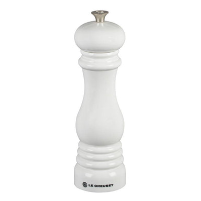 Le Creuset Pepper Mill, 8-Inches, White - Kitchen Universe