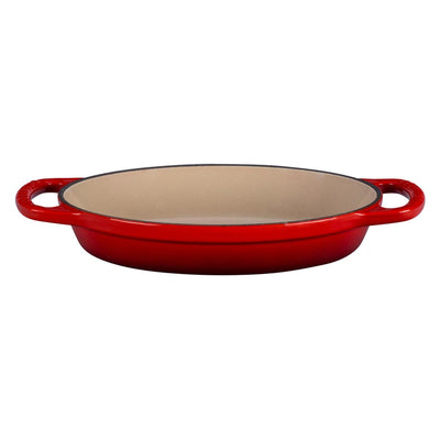 Le Creuset Signature Enameled Cast Iron Oval Baker, 5/8-Quart, Cerise - Kitchen Universe