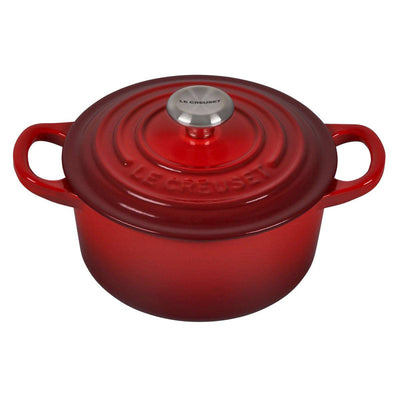 Le Creuset Signature Enameled Cast Iron Round French / Dutch Oven With Lid, 4.5-Quart, Cerise - Kitchen Universe