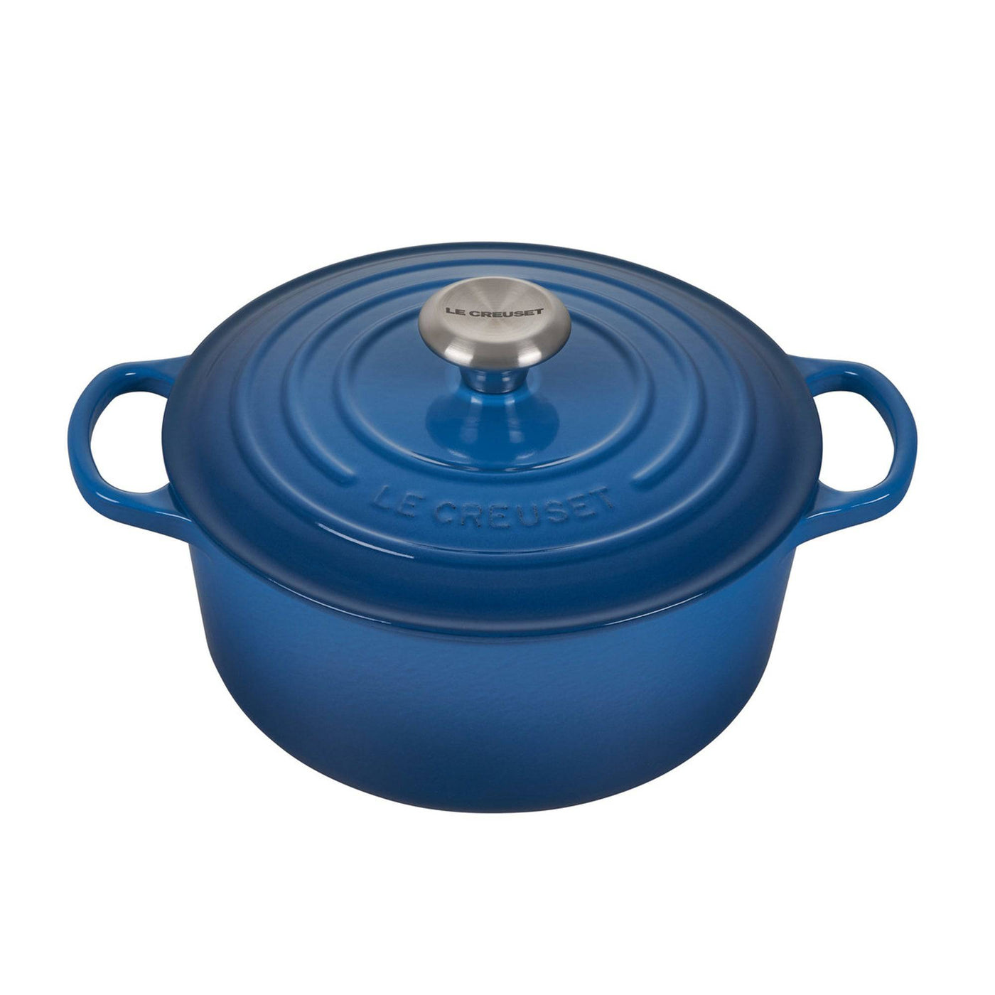 Le Creuset Signature Enameled Cast Iron Round French / Dutch Oven With Lid, 4.5-Quart, Marseille - Kitchen Universe