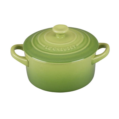 Le Creuset Stoneware Mini Round Cocotte, 8-Ounces, Palm - Kitchen Universe