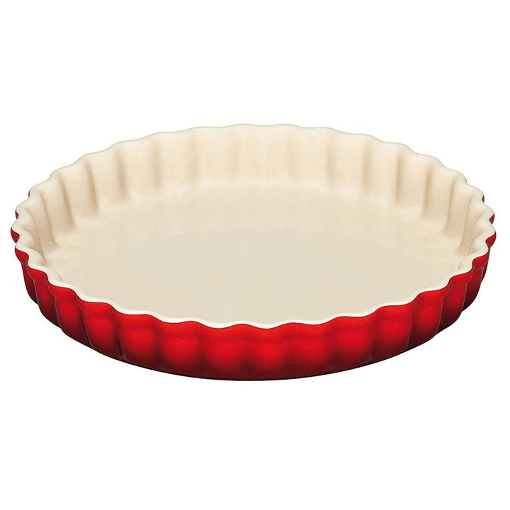 Le Creuset Stoneware Tart Dish, Cerise Kitchen Universe