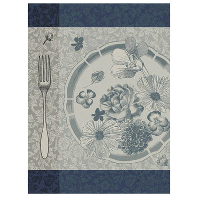 Le Jacquard Francais Fleurs À Croquer Tea Towel, 24 x 31-in Stamen - Kitchen Universe