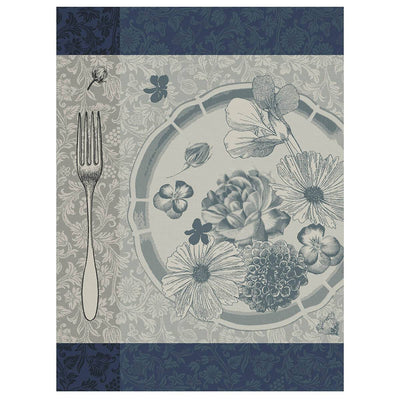 Le Jacquard Francais Fleurs À Croquer Tea Towel, 24 x 31-in Stamen - Kitchen Universe