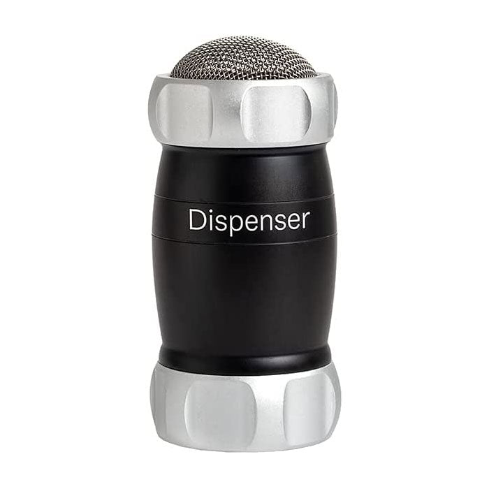 Marcato Flour, Sugar & Cocoa Shaker Dispenser, Black - Kitchen Universe