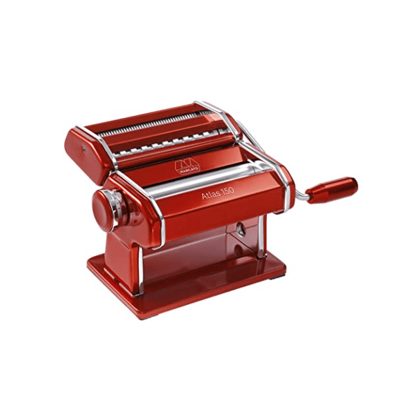 Marcato Atlas 150 Pasta Machine, Red - Kitchen Universe