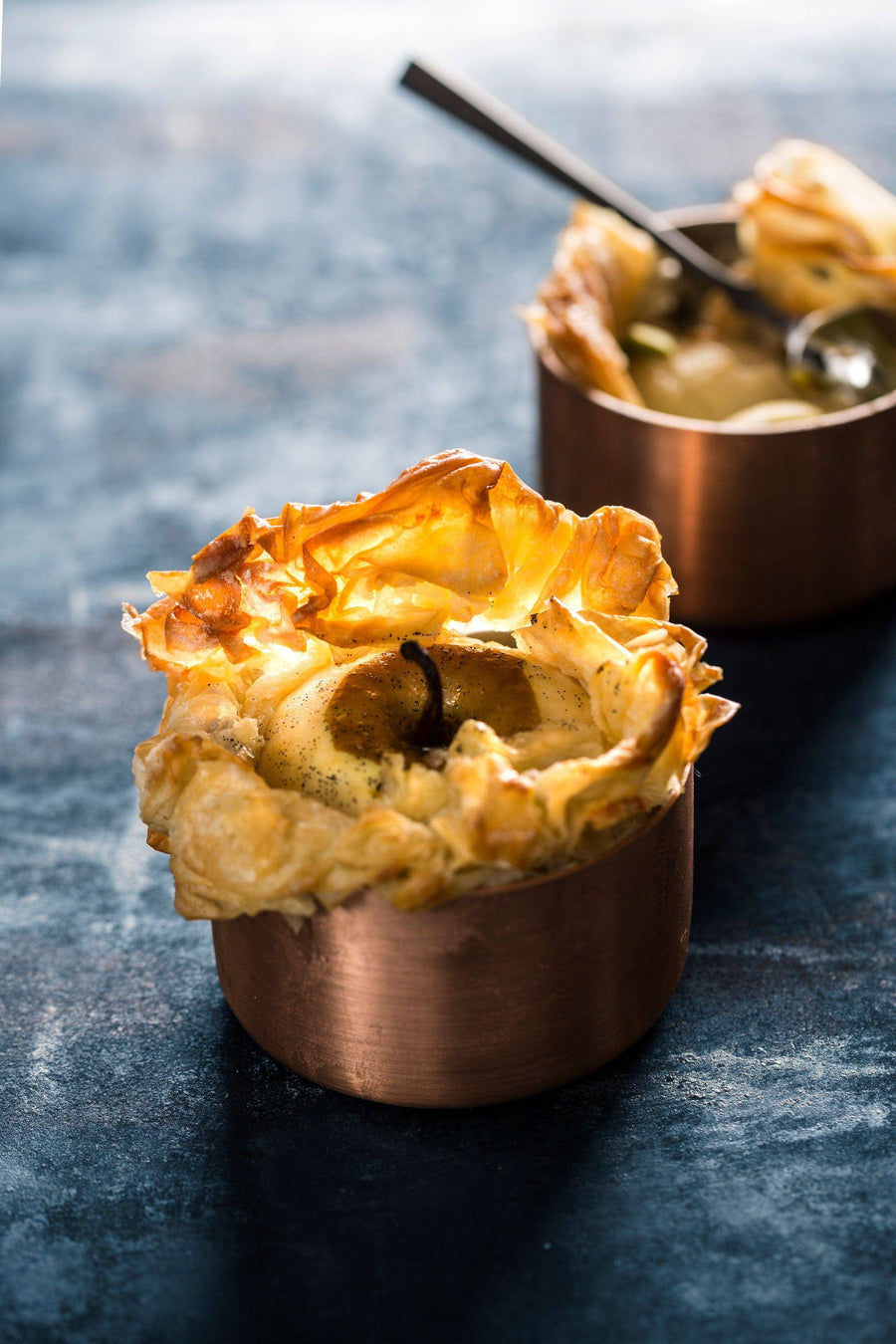 Mauviel M'Passion Mini Copper Souffle Mold, 3.1-in, Set of 4