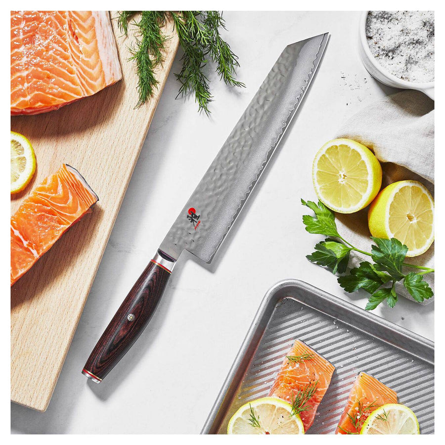 Miyabi 6000MCT Artisan Kiritsuke Knife, 9.5-Inches | Kitchen Universe