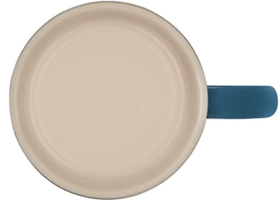 Le Creuset Stoneware Set of 4 Mugs, 14-Ounces, Deep Teal - Kitchen Universe
