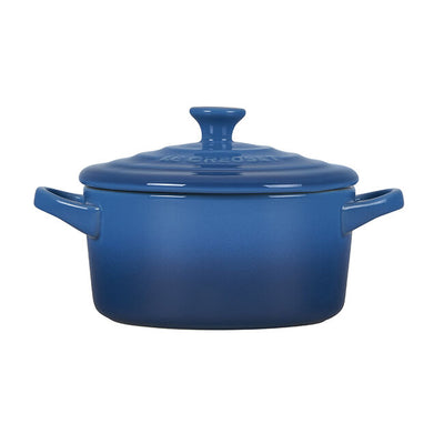 Le Creuset Stoneware Mini Round Cocotte, 14-Ounces, Marseille - Kitchen Universe