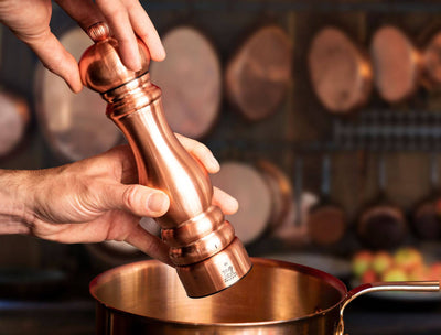 Peugeot Paris Chef u'Select Copper Plated Pepper & Salt Mill Set, 9-in - Kitchen Universe