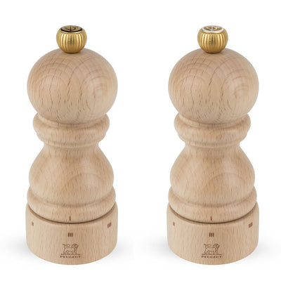 Peugeot Paris u'Select Pepper & Salt Mill Set, Natural 4.75-in - Kitchen Universe
