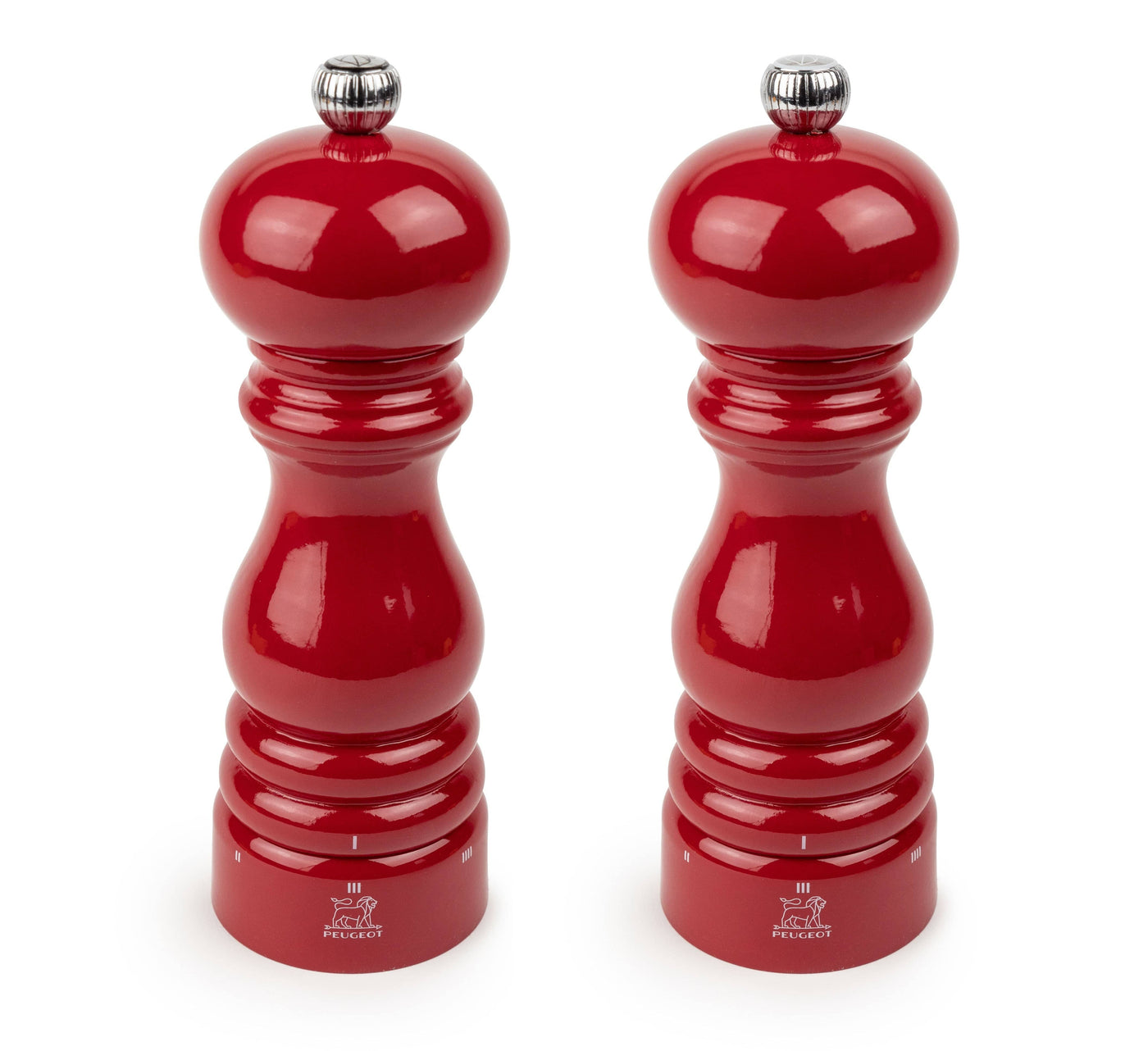 Peugeot Paris u'Select Pepper & Salt Mill, Red Passion Lacquer 7-in - Kitchen Universe