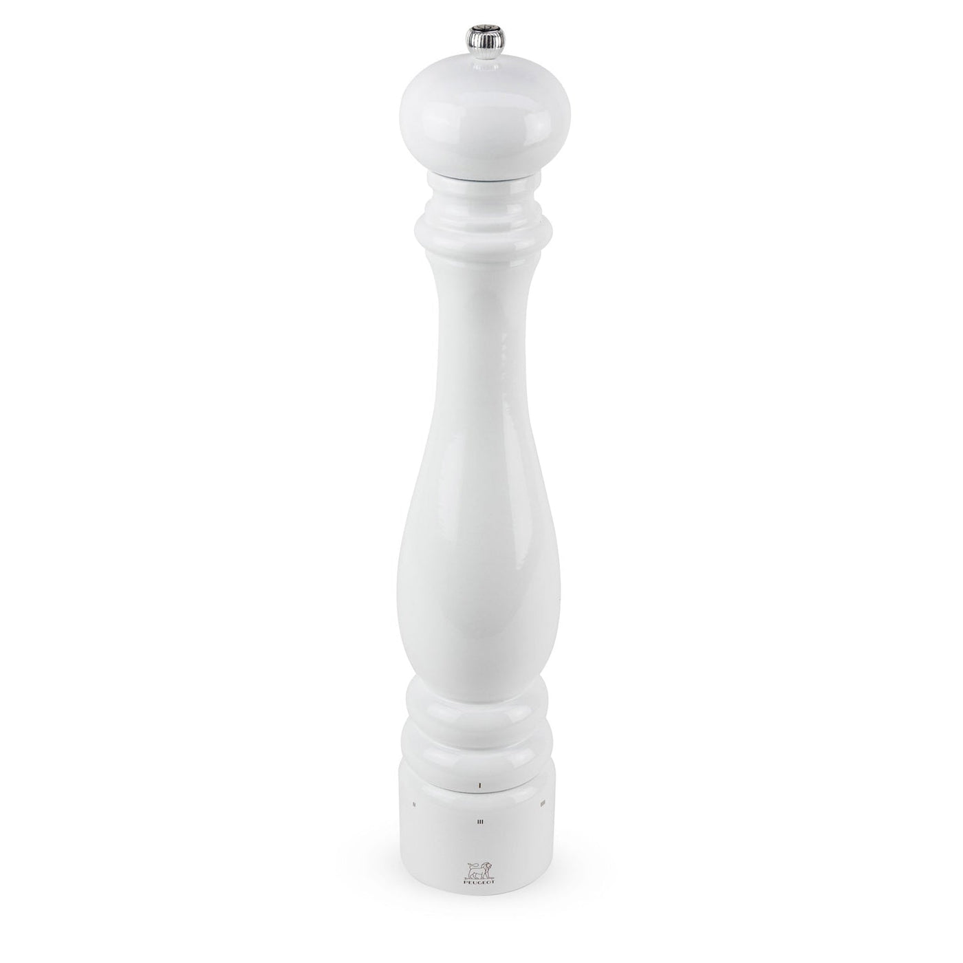 Peugeot Paris u'Select Pepper Mill, White Lacquer 16-in - Kitchen Universe