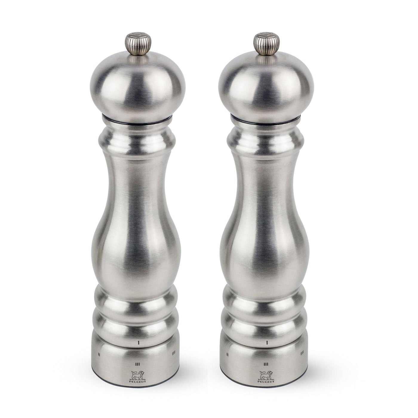 Peugeot Paris Chef u'Select Stainless Steel Pepper & Salt Mill Set, 9-in - Kitchen Universe