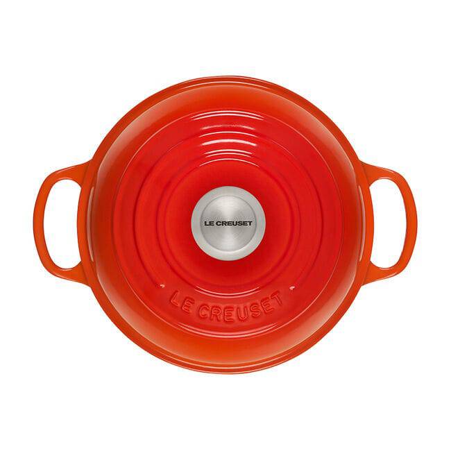Le Creuset Enameled Cast Iron Signature Bread Oven, 9.5-Inches, Flame - Kitchen Universe