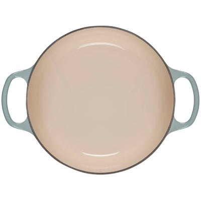 Le Creuset Signature Enameled Cast Iron Round Dutch Oven With Lid, 4.5-Quart, Sea Salt - Kitchen Universe