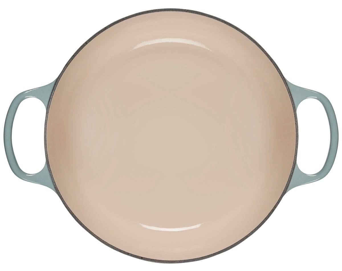 Le Creuset Signature Enameled Cast Iron Round Dutch Oven, 7.25-Quart, Sea Salt - Kitchen Universe